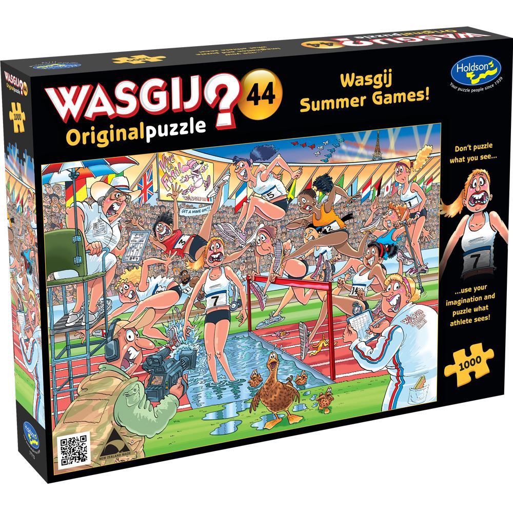 #44 Summer Games - 1000 Piece Jigsaw Puzzle - Wasgij Original - Holdson