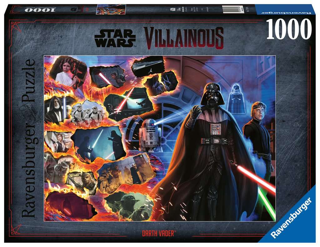 Darth Vader - Star Wars: Villainous - 1000pc Jigsaw Puzzle - RB173396