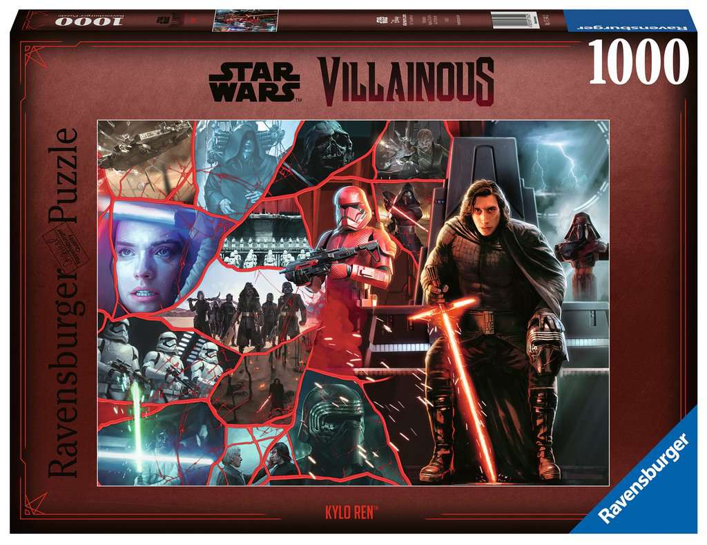 Kylo Ren - Star Wars: Villainous - 1000pc Jigsaw Puzzle - RB173402