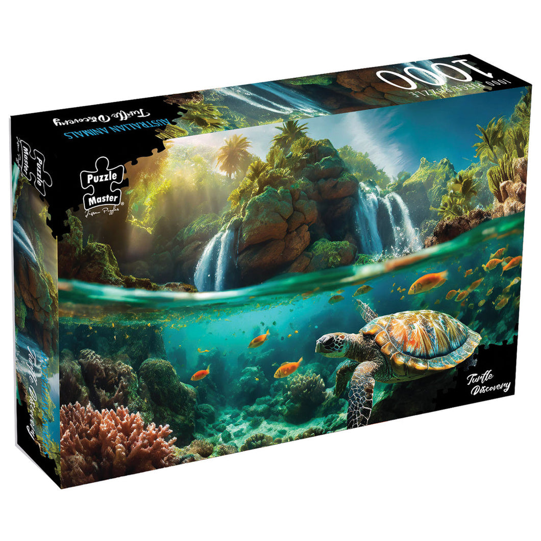 Turtle Discovery - Australian Animals - 1000pc Jigsaw Puzzle - BMS016993