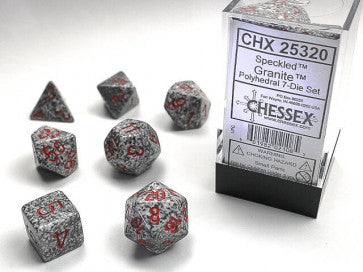 Speckled Granite - Polyhedral Dice Set (7) - Chessex