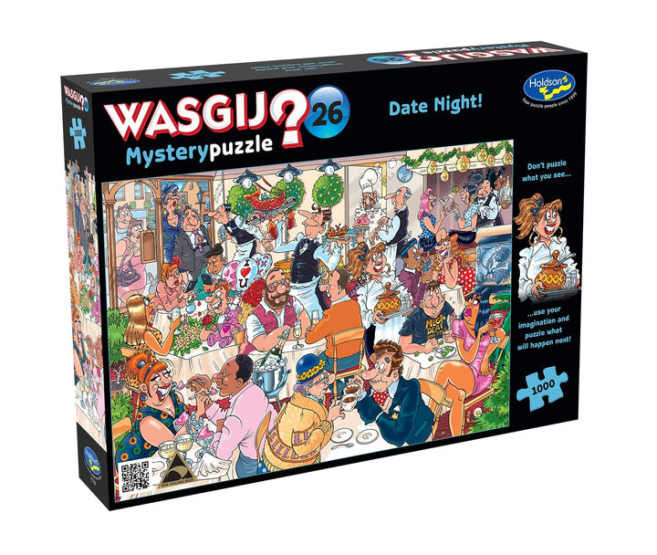 #26 Date Night - 1000 Piece Jigsaw Puzzle - Wasgij Mystery - Holdson