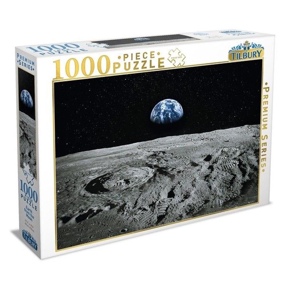 Earth Full Moon - Thomas Kinkade - 1000pc Jigsaw Puzzle - MJM19545