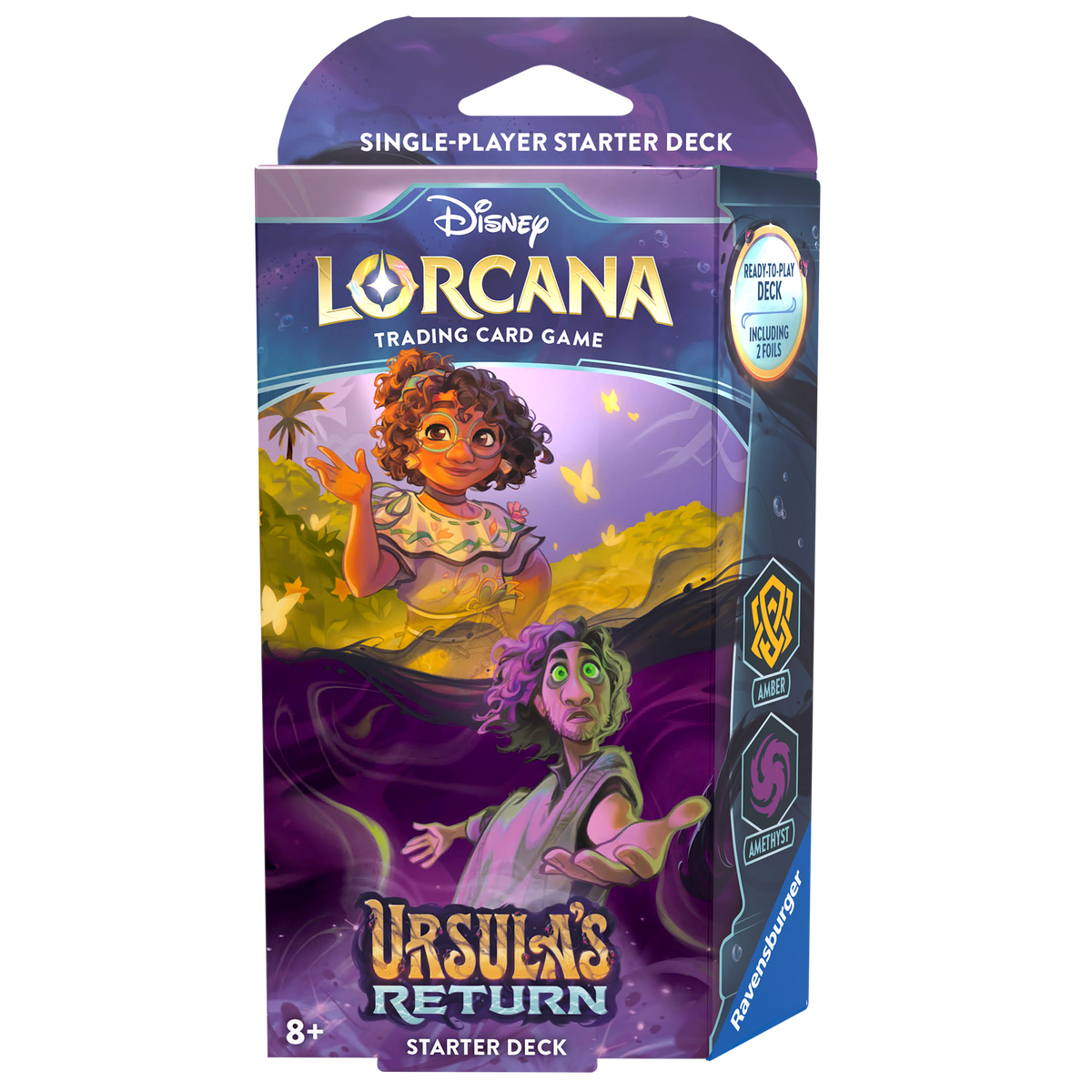 Ursula's Return [S4] - Amber/Amethyst - Starter Deck - Disney Lorcana ...