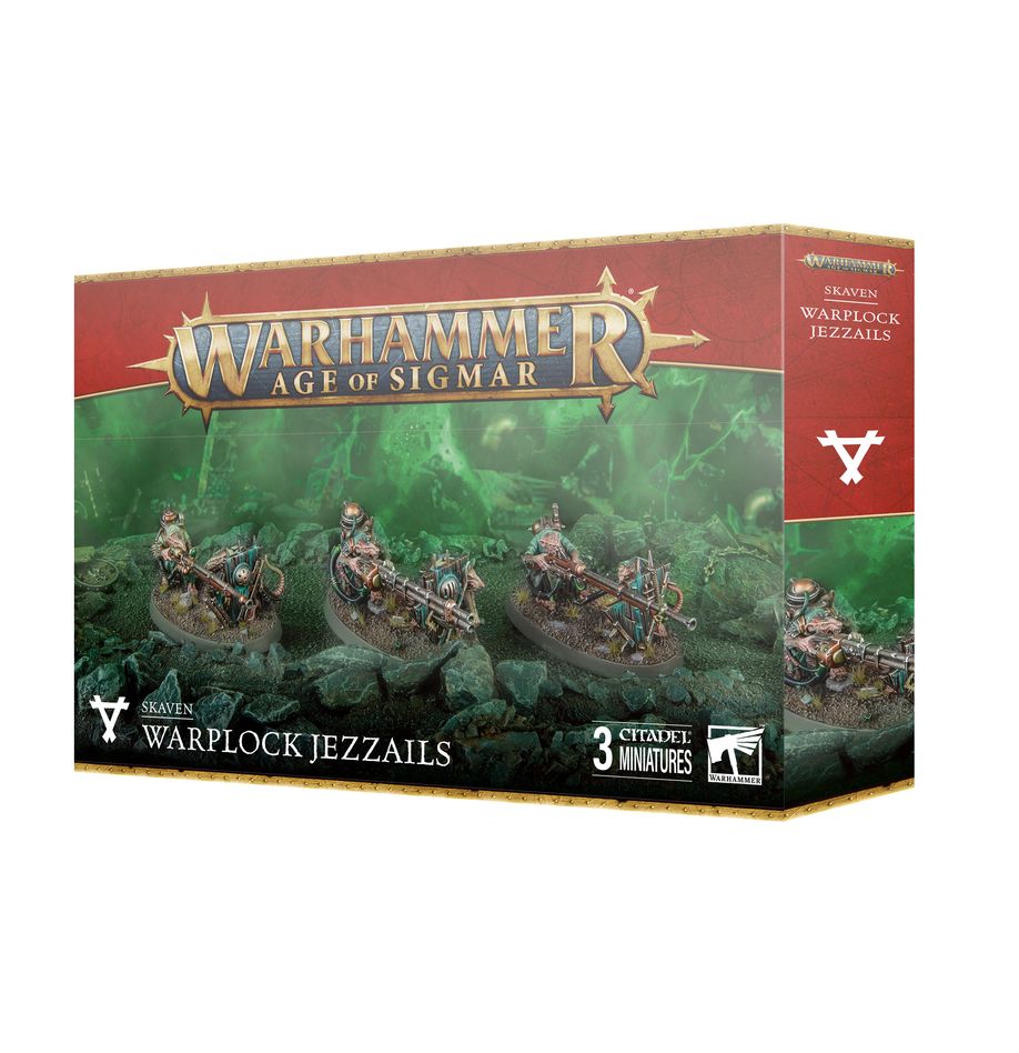 Warplock Jezzails - Skaven - Age of Sigmar (4th Ed) - Warhammer