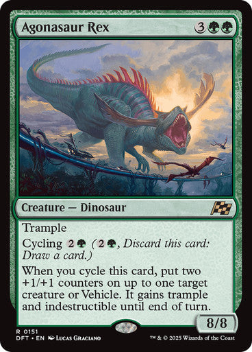 Agonasaur Rex #0151 G R [DFT]