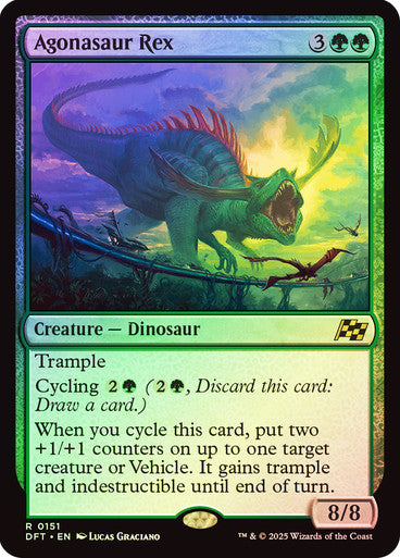 Agonasaur Rex (Foil) #0151 G R [DFT]