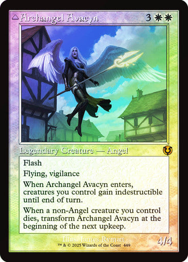 Archangel Avacyn // Avacyn, the Purifier (Retro Frame Foil) #0011 W M [INR]