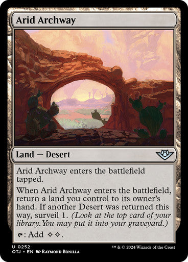 Arid Archway #0252 L U [OTJ]