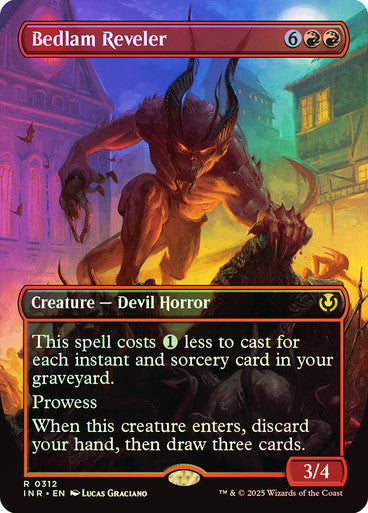 Bedlam Reveler (Bordless Foil) #0312 R R [INR]