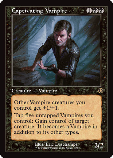 Captivating Vampire (Retro Frame) #0374 Bk R [INR]