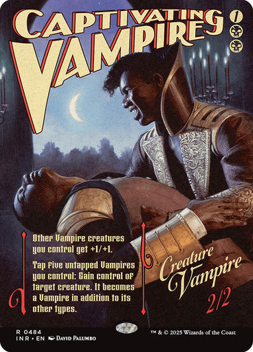 Captivating Vampire (Borderless) #0484 Bk R [INR]