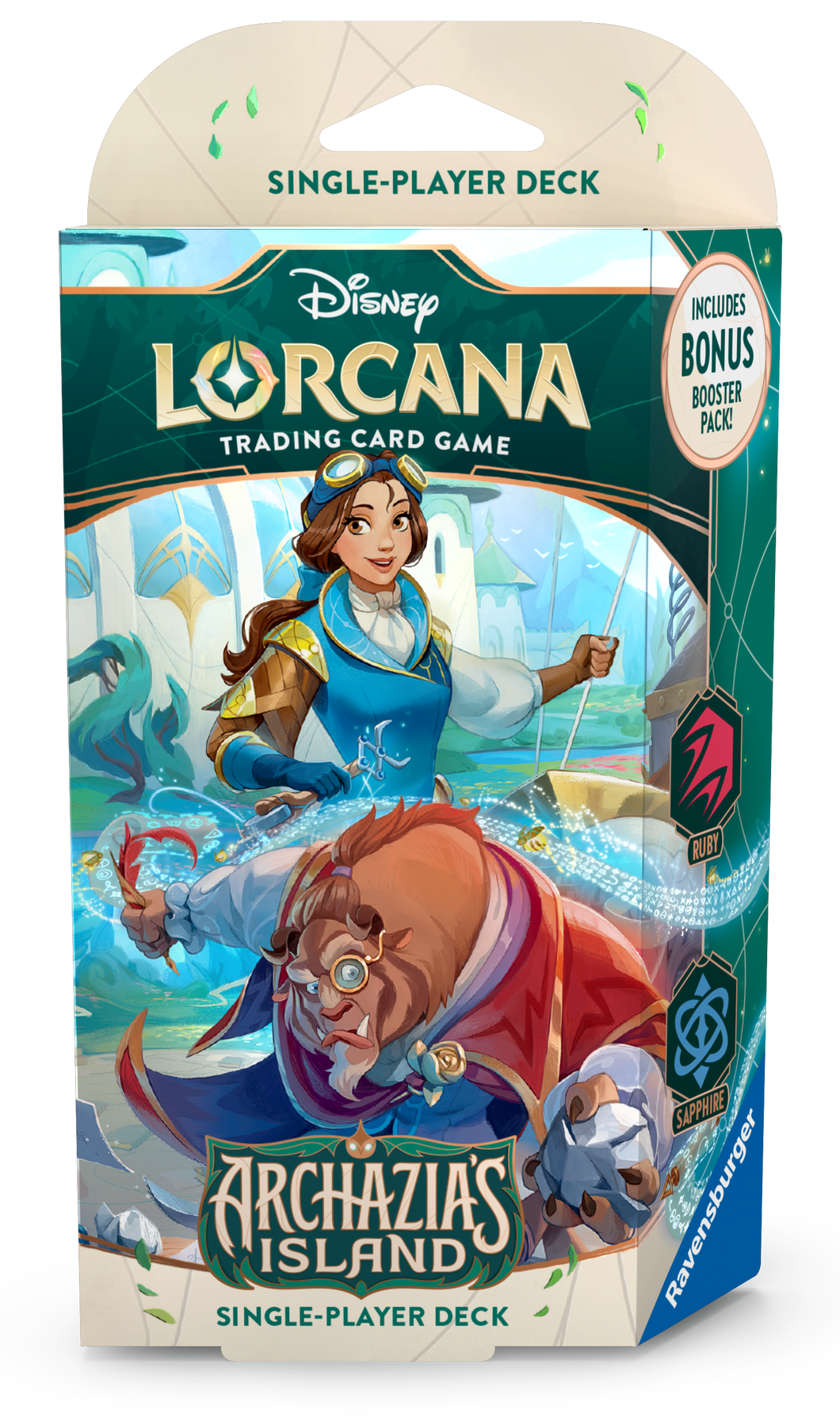 Archazia's Island [S7] - Ruby/Sapphire - Starter Deck - Disney Lorcana