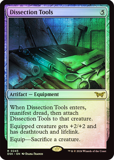 Dissection Tools (Foil) #0245 C R [DSK]