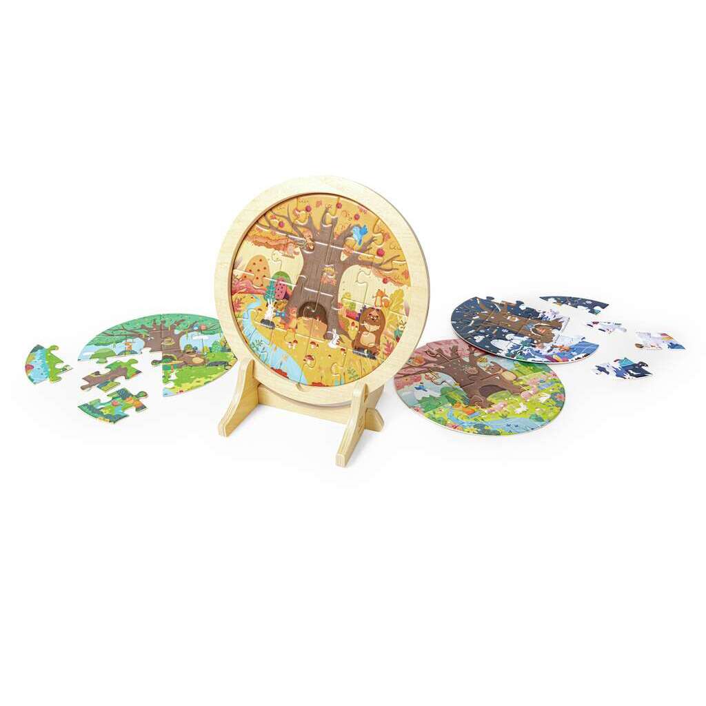 4-Seasons layer Puzzle - Hape