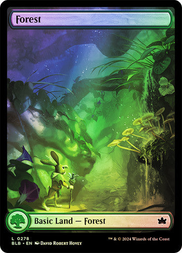 Forest (Spring) (Full Art Foil) #0278 L C [BLB]