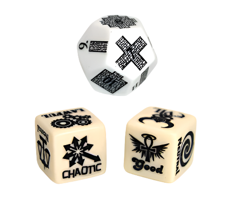 GM's Helper: MG Curated Dice Set (3) - Chessex