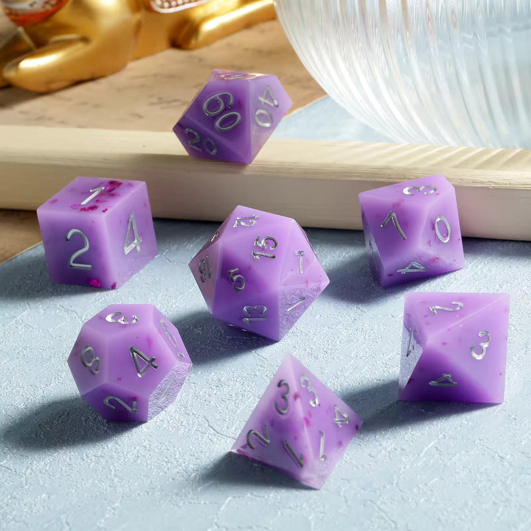 Taro - Ice Cream Series - Resin Polyhedral Dice Set (7) - ACE