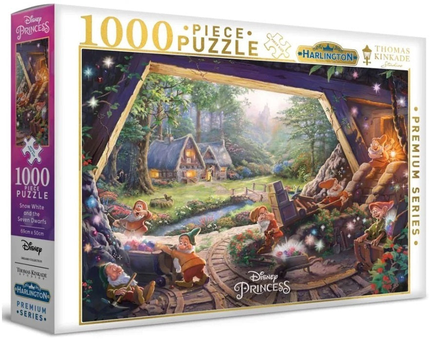 Snow White - Thomas Kinkade - 1000pc Jigsaw Puzzle - MJM20068