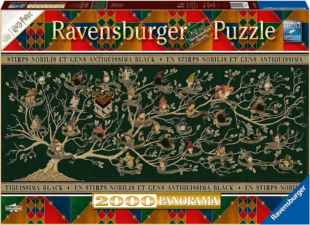 Harry Potter Black Family Tree - Panorama - 2000pc Jigsaw Puzzle - RB172993