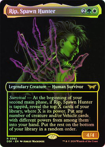 Rip, Spawn Hunter (Borderless Showcase Foil) #0362 M R [DSK]