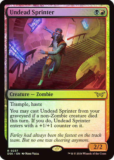 Undead Sprinter (Foil) #0237 M R [DSK]