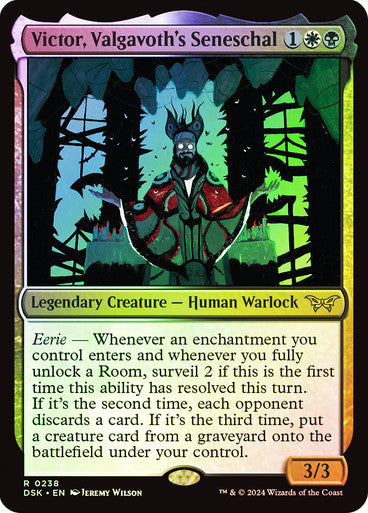 Victor, Valgavoth's Seneschal (Foil) #0238 M R [DSK]