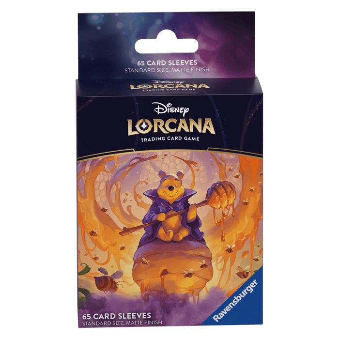 Winnie the Pooh Hunny Wizard - Azurite Sea [S6] - Lorcana Standard Size Matte Art Sleeves - Pack 65 - Ravensburger