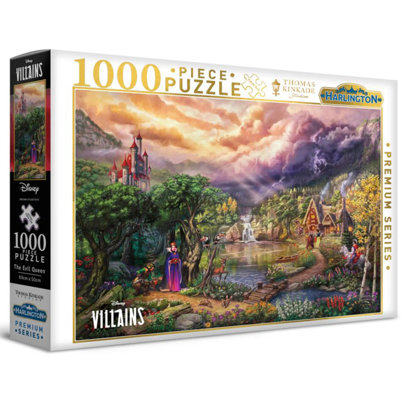 The Evil Queen - Thomas Kinkade - 1000pc Jigsaw Puzzle - MJM20316