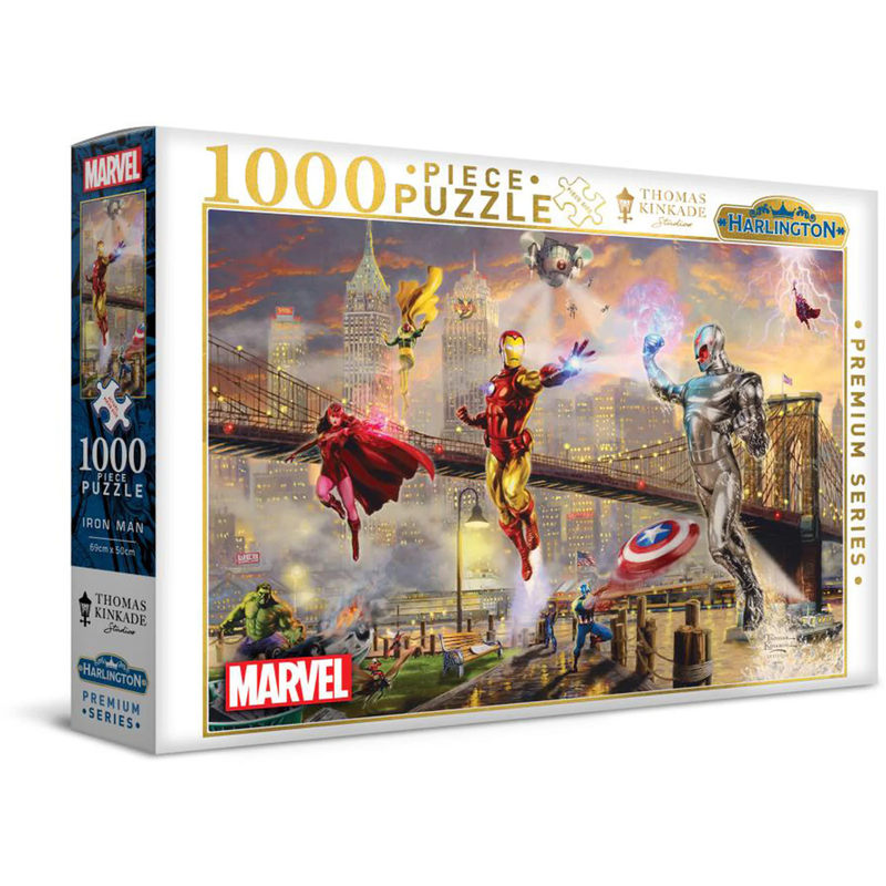 Iron Man - Thomas Kinkade - 1000pc Jigsaw Puzzle - MJM20078