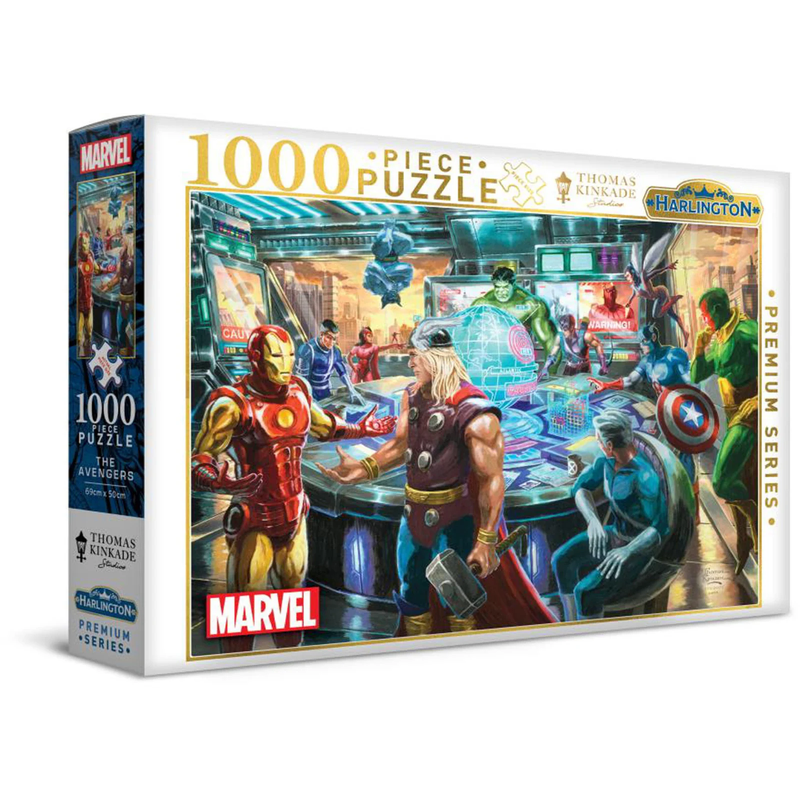 The Avengers - Thomas Kinkade - 1000pc Jigsaw Puzzle - MJM20310