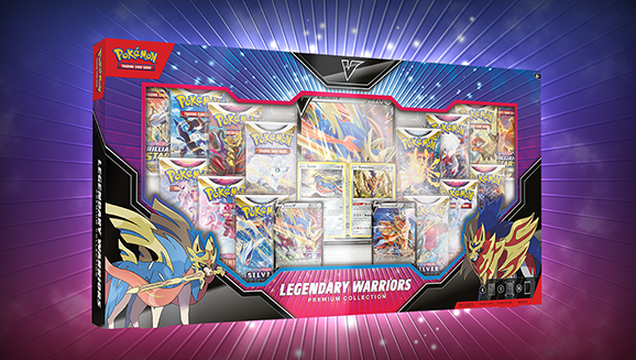 Legendary Warriors - Premium Collection - Sword & Shield - Pokemon