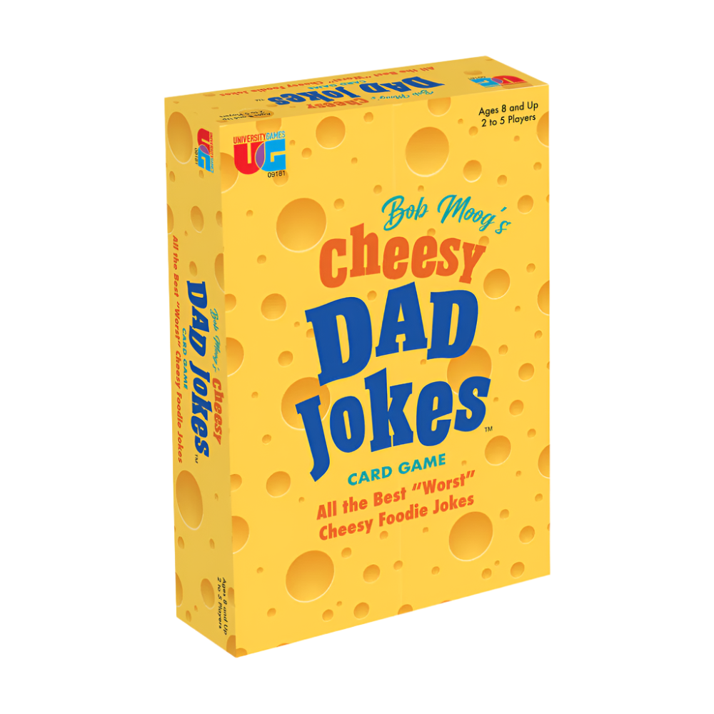 Bob Moog's Cheesy Dad Jokes Card Game