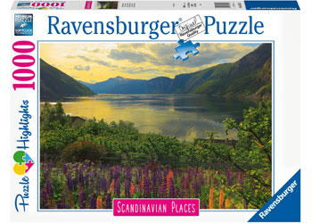 Fjord in Norway - 1000pc Jigsaw Puzzle - RB167432