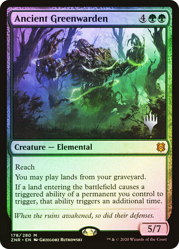 Ancient Greenwarden (Promo Pack) (Foil)