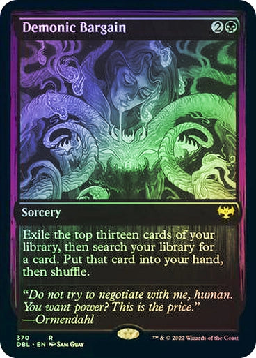 Demonic Bargain (Foil)