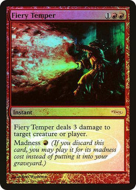 Fiery Temper Promo (Foil) - Mega Games Penrith