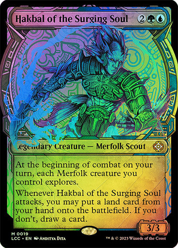 Hakbal of the Surging Soul (Showcase Foil) #0019 [LCI] [LCC]