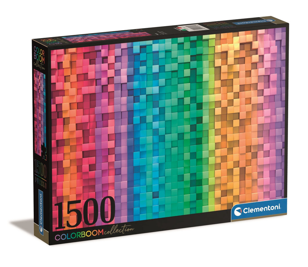 Pixel - 1500pc Jigsaw Puzzle - Colorboom Collection - Clementoni