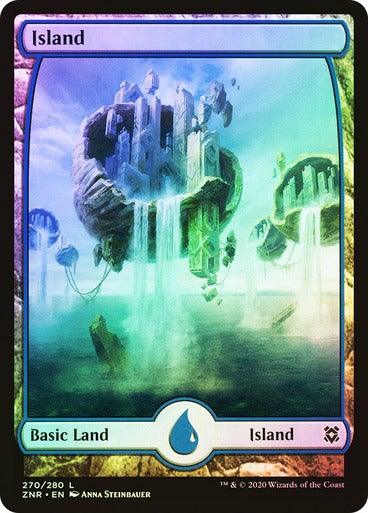 Island (#270) (Full Art)  (Foil) - Mega Games Penrith