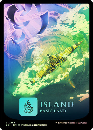 Island (Full Art Foil) #0288 [LCI]