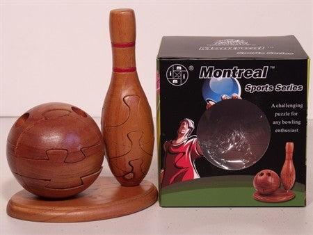 Montreal Bowling Wooden  Puzzle