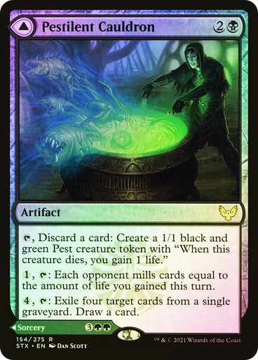 Pestilent Cauldron // Restorative Burst (Foil)