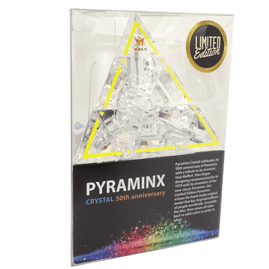 Pyraminx Crystal 50th Anniversary Limited Edition - Mega Games Penrith