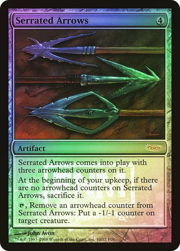 Serrated Arrows  Promo (Foil) Duel Decks: Anthology - Mega Games Penrith