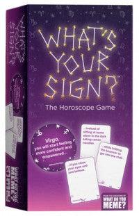 What's Your Sign - Mega Games Penrith